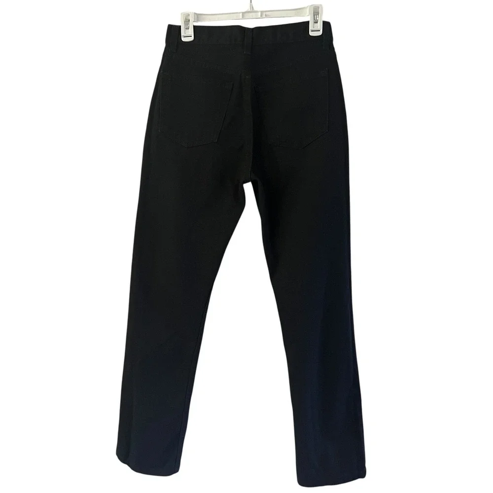 George‎ Regular Fit Jeans Black Denim 100% Cotton Men's 29x32 Pockets Straight